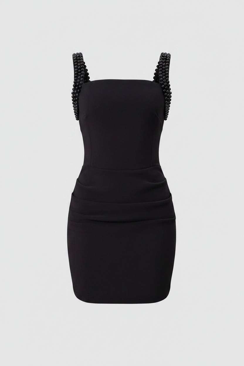 Clara Bead Trim Dress