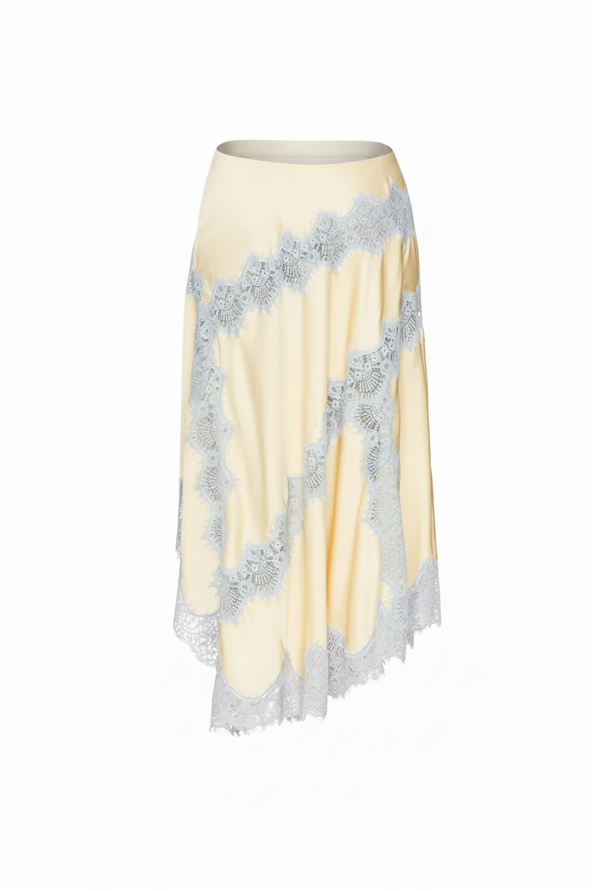 Valentina Lace Detail Cami and Skirt Set